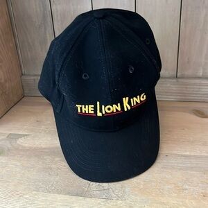 Lion King Musical VIP Cap Baseball Hat Broadway Disney Black